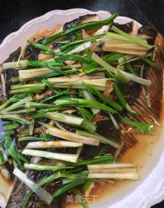 葱油鸦片鱼的做法步骤：16