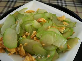 佛手瓜炒鸡蛋的做法步骤：10