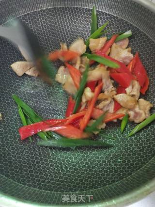 杏鲍菇炒肉的做法步骤：9