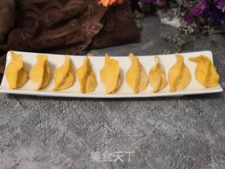 主食—南瓜鲜虾肉末饺子的做法步骤：13
