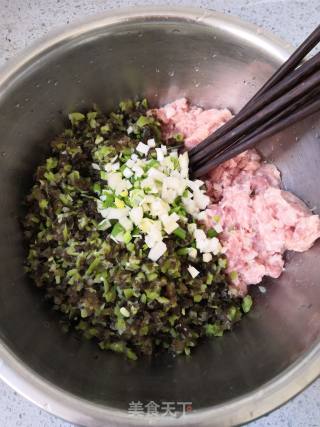 豆角木耳猪肉饺子的做法步骤：7