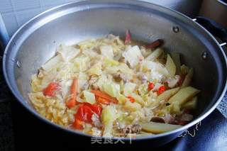 猪肉炖圆白菜的做法步骤：9