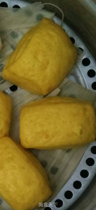 南瓜馒头的做法步骤：4