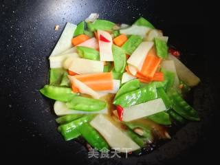 #团圆饭#荷兰豆炒土豆片的做法步骤：9