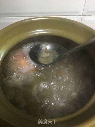 骨头陈肾煲西洋菜的做法步骤：6