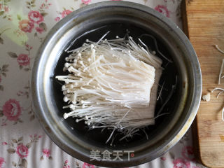 烤箱菜之烤金针菇的做法步骤：3