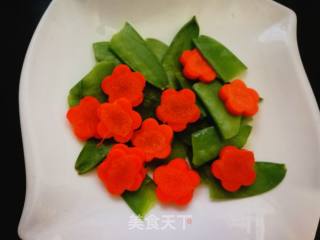 #团圆饭#荷兰豆炒百合的做法步骤：3