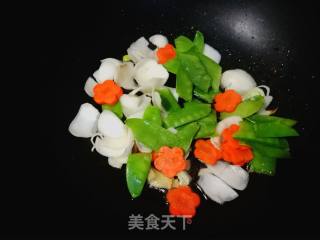 #团圆饭#荷兰豆炒百合的做法步骤：5