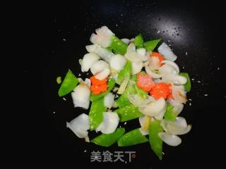 #团圆饭#荷兰豆炒百合的做法步骤：6