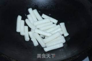 #烤箱菜#焗年糕的做法步骤：3