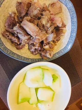 排骨冬瓜汤的做法步骤：2