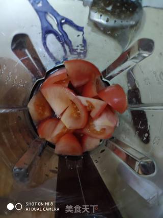 番茄肥牛的做法步骤：4