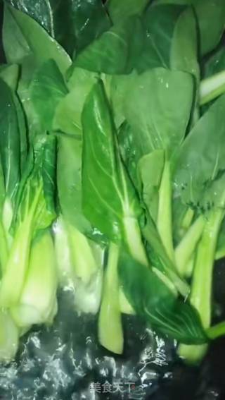 凉拌小油菜的做法步骤：2