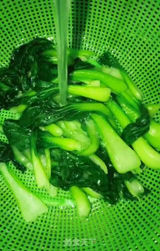 凉拌小油菜的做法步骤：3