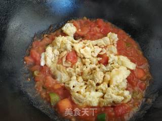 番茄炒蛋的做法步骤：9