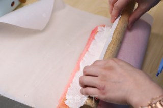棉花糖蛋糕卷的做法步骤：14