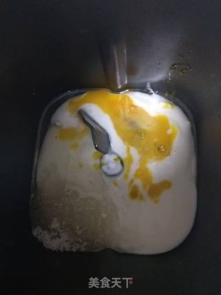 蓝莓干面包的做法步骤：1