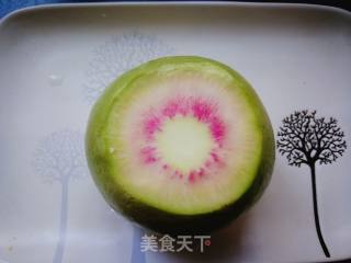 #团圆饭#炝拌萝卜皮的做法步骤：1