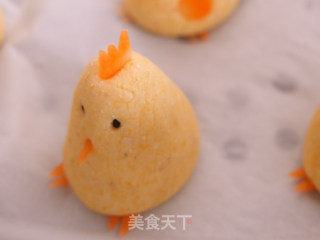 宝宝辅食 杂粮小鸡窝头的做法步骤：12