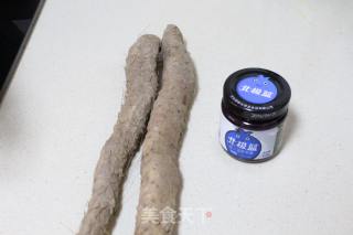 蓝莓山药——极简主义料理的做法步骤：1