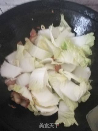 #团圆饭#白菜油豆腐的做法步骤：5