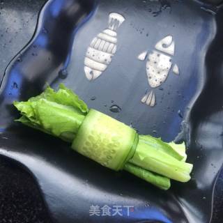 翡翠麻酱卷的做法步骤：4