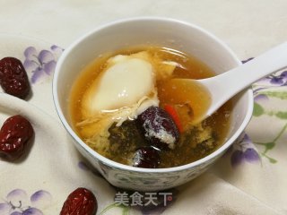 红枣鸡蛋糖水的做法步骤：4