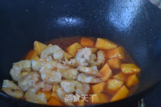 茄汁苹果虾的做法步骤：7