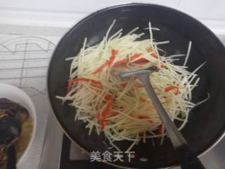 素炒土豆丝的做法步骤：5