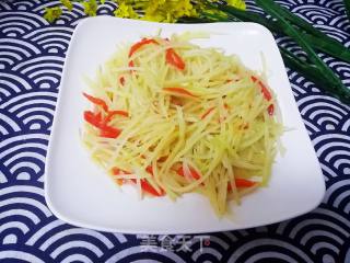 素炒土豆丝的做法步骤：7