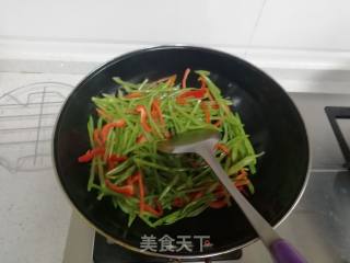 素炒刀豆丝的做法步骤：4