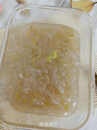 菊花木薯凉粉的做法步骤：12