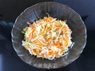 萝卜丝饼的做法步骤：3