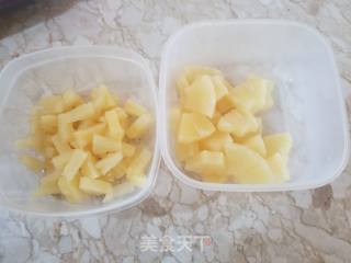 夏威夷之恋--菠萝火腿面包的做法步骤：8