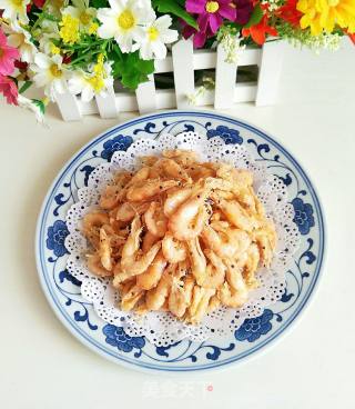 干炸小河虾的做法步骤：4