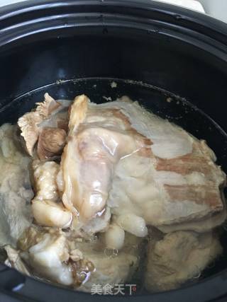 菠菜拌羊肉的做法步骤：3