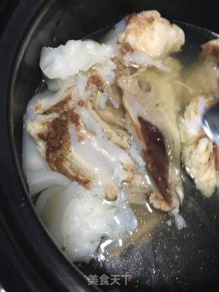 菠菜拌羊肉的做法步骤：5