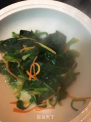 菠菜拌羊肉的做法步骤：12
