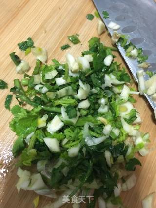 菠菜拌羊肉的做法步骤：16