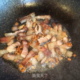 蒜蓉肉片焖平菇的做法步骤：5