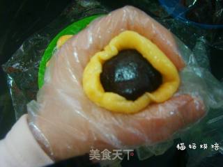 网红仙豆糕（豆沙版）的做法步骤：8