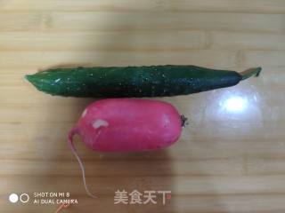 糖醋水萝卜的做法步骤：1