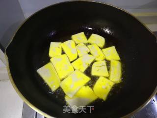 木耳烧豆腐的做法步骤：3