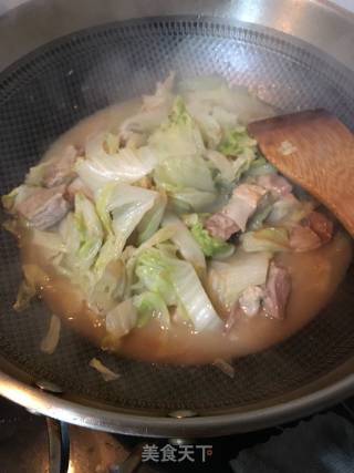 羊肉炖白菜的做法步骤：9