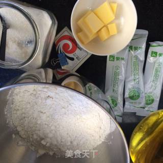美味面包的做法步骤：1