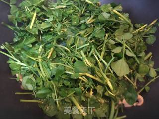 口蘑西洋菜的做法步骤：6