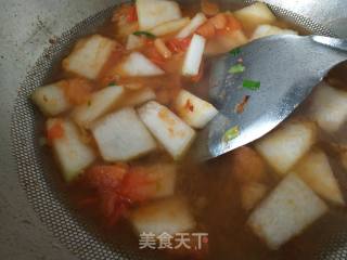 西红柿冬瓜汤的做法步骤：6