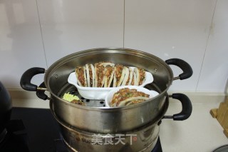 儿时的家乡味——蒸藕夹的做法步骤：8