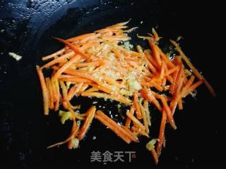 #团圆饭#胡萝卜蒜黄炒鸡蛋的做法步骤：8
