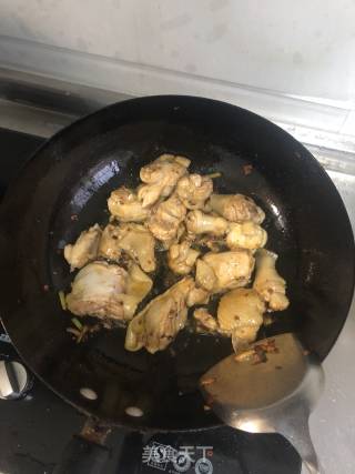 啤酒烧鸡块的做法步骤：5